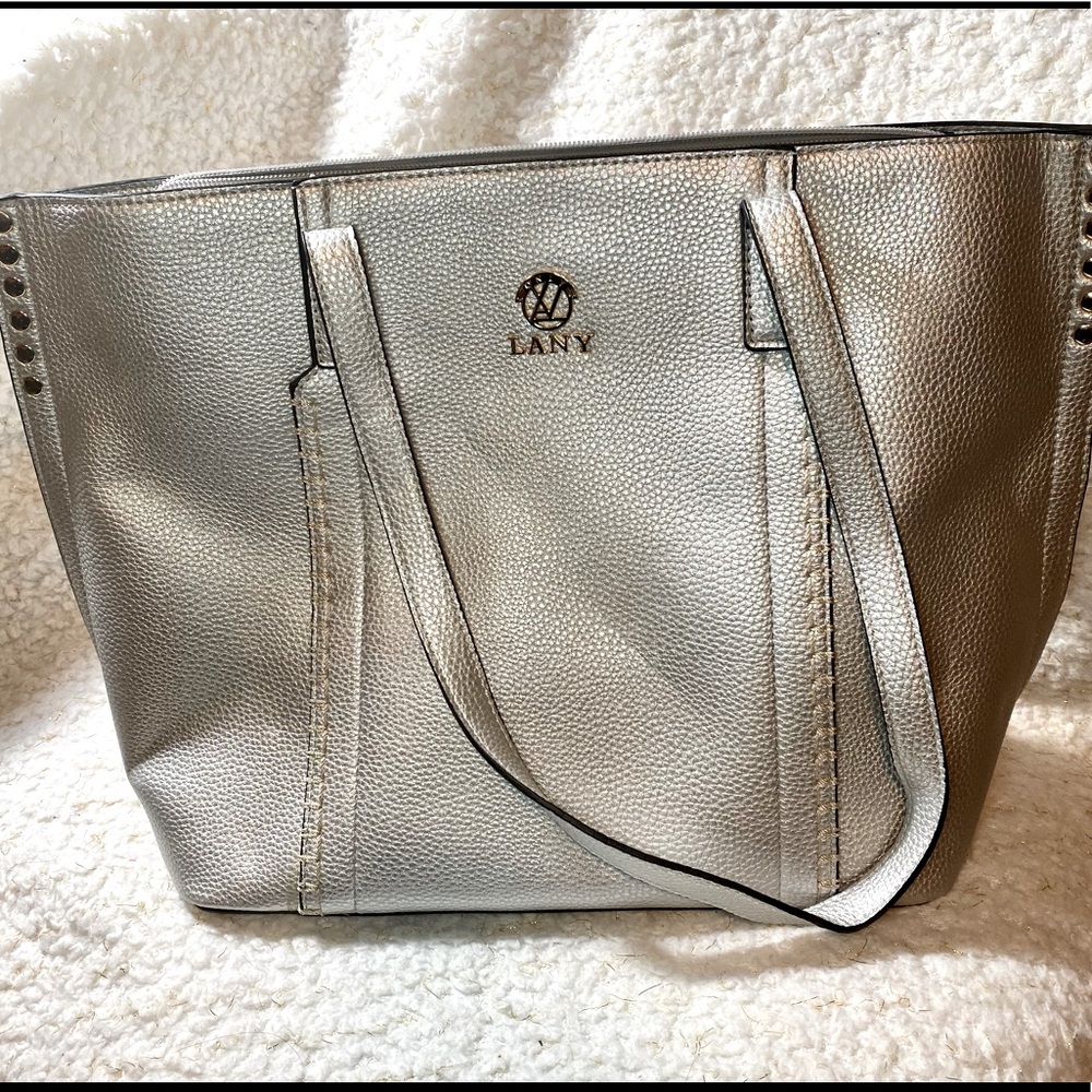 Only LANY tote bag. Silver large bag